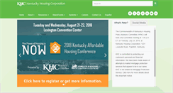 Desktop Screenshot of kyhousing.org